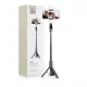 Tech-Protect L05S Bluetooth Selfie Stick Tripod LED Light fekete