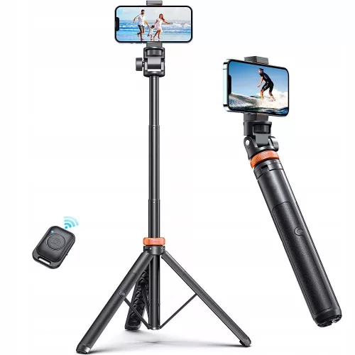 Tech-Protect L03S Bluetooth Selfie Stick Tripod fehér