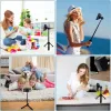 Tech-Protect L06S MagSafe Bluetooth Selfie Stick Tripod fekete