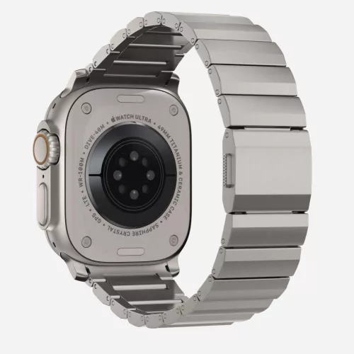 Tech-Protect Steelband Apple Watch szíj 44/45/46/49 mm - titán