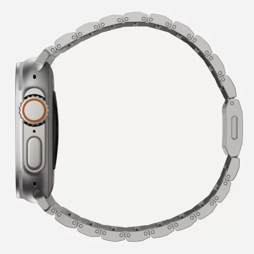 Tech-Protect Steelband Apple Watch szíj 44/45/46/49 mm - titán