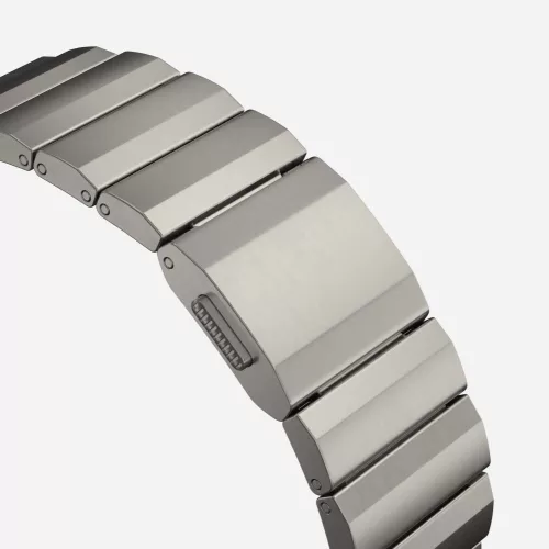 Tech-Protect Steelband Apple Watch szíj 44/45/46/49 mm - titán
