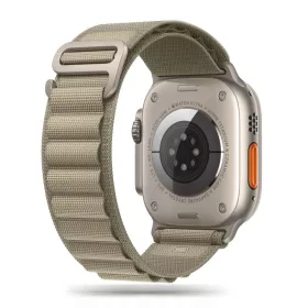  Tech-Protect Nylon Pro Apple Watch szíj 44/45/46/49 mm - titán/Olive