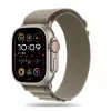 Tech-Protect Nylon Pro Apple Watch szíj 44/45/46/49 mm - titán/Olive