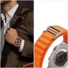 Tech-Protect Nylon Pro Apple Watch szíj 44/45/46/49 mm - titán/Olive