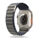 Tech-Protect Nylon Pro Apple Watch szíj 44/45/46/49 mm - sötétkék/szürke