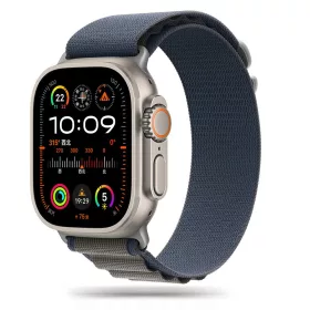   Tech-Protect Nylon Pro Apple Watch szíj 44/45/46/49 mm - sötétkék/szürke