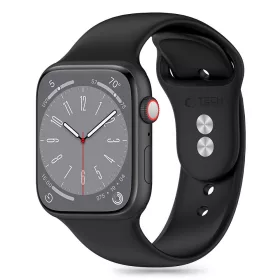   Tech-Protect Silicone Apple Watch szíj 44/45/46/49 mm - fekete