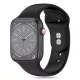Tech-Protect Silicone Apple Watch szíj 44/45/46/49 mm - fekete