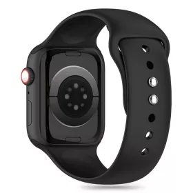   Tech-Protect Silicone Apple Watch szíj 44/45/46/49 mm - fekete