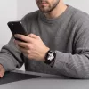 Tech-Protect Silicone Apple Watch szíj 44/45/46/49 mm - fekete
