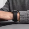 Tech-Protect Silicone Apple Watch szíj 44/45/46/49 mm - fekete