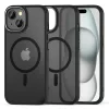 Tech-Protect MagMat "2" MagSafe iPhone 15 matte fekete tok