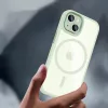 Tech-Protect MagMat MagSafe iPhone 15 zöld/átlátszó tok