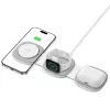 Tech-Protect QI15W-A32 3in1 MagSafe vezeték nélküli töltő – szürke