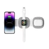 Tech-Protect QI15W-A32 3in1 MagSafe vezeték nélküli töltő – szürke