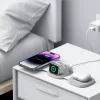 Tech-Protect QI15W-A32 3in1 MagSafe vezeték nélküli töltő – szürke