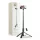 Tech-Protect L08S Bluetooth Selfie Stick Tripod fekete