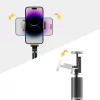 Tech-Protect L08S Bluetooth Selfie Stick Tripod fekete