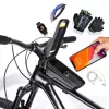 Tech-Protect V2 Universal Bike Mount M fekete kerékpáros táska