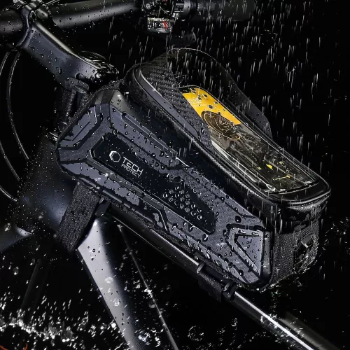Tech-Protect V2 Universal Bike Mount L fekete kerékpár táska