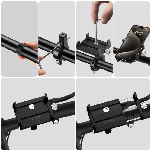 Tech-Protect V4 Universal kerékpár tartó fekete