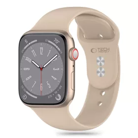   Tech-Protect Silicone Apple Watch szíj 44/45/46/49 mm - Walnut