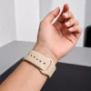 Tech-Protect Silicone Apple Watch szíj 44/45/46/49 mm - Walnut