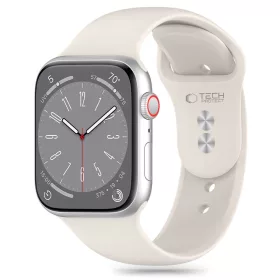   Tech-Protect Silicone Apple Watch szíj 40/41/42 mm - Starlight