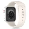 Tech-Protect Silicone Apple Watch szíj 40/41/42 mm - Starlight