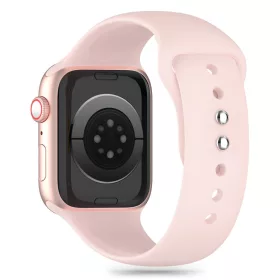   Tech-Protect Silicone Apple Watch szíj 40/41/42 mm - Light Pink