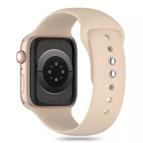 Tech-Protect Silicone Apple Watch szíj 40/41/42 mm - Walnut
