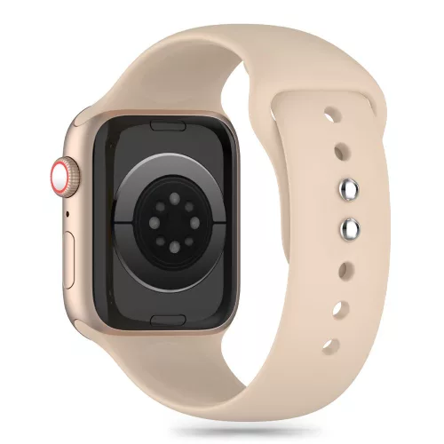Tech-Protect Silicone Apple Watch szíj 40/41/42 mm - Walnut