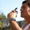 Tech-Protect Silicone Apple Watch szíj 40/41/42 mm - Walnut