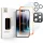 Tech-Protect Supreme edzett üveg képernyővédő 3db-os szett iPhone 16 Pro Max átlátszó