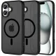 Tech-Protect MagMat MagSafe iPhone 16 matt fekete tok