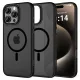 Tech-Protect MagMat MagSafe iPhone 16 Pro matt fekete tok