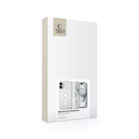 Tech-Protect MagSlim MagSafe iPhone 16 tok matt/fehér