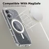 Tech-Protect FlexAir Hybrid MagSafe iPhone 16 csillogó tok