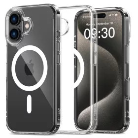 Tech-protect flexair hybrid magsafe iphone 16 plus clear