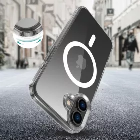 Tech-protect flexair hybrid magsafe iphone 16 plus clear