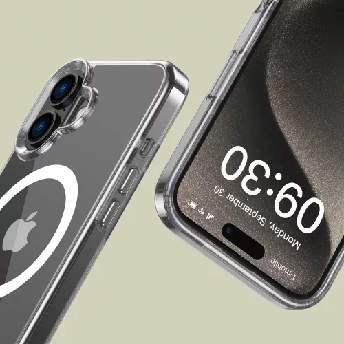 Tech-protect flexair hybrid magsafe iphone 16 plus clear