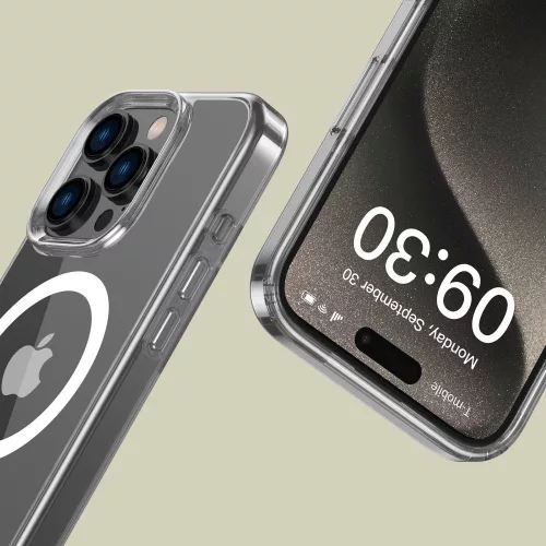 Tech-protect flexair hybrid magsafe iPhone 16 Pro clear