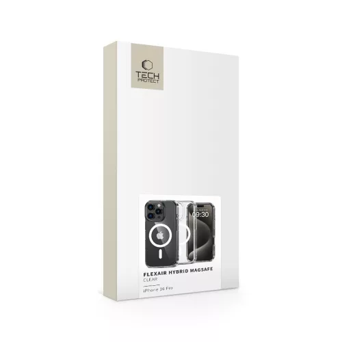 Tech-protect flexair hybrid magsafe iPhone 16 Pro clear