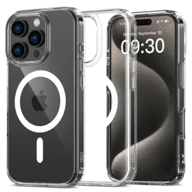  Tech-protect flexair hybrid magsafe iPhone 16 Pro Max átlátszó telefontok