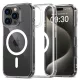 Tech-protect flexair hybrid magsafe iPhone 16 Pro Max átlátszó telefontok