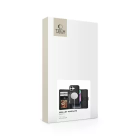 Tech-protect wallet magsafe iphone 16 black