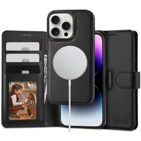 Tech-protect wallet magsafe iPhone 16 Pro fekete tárcacase