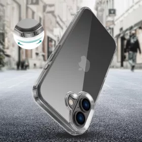 Tech-protect flexair hybrid iphone 16 clear