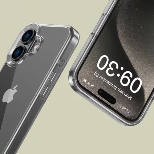 Tech-protect flexair hybrid iphone 16 clear